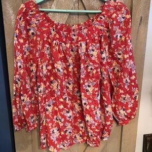 3/ $20 Chaps peasant top